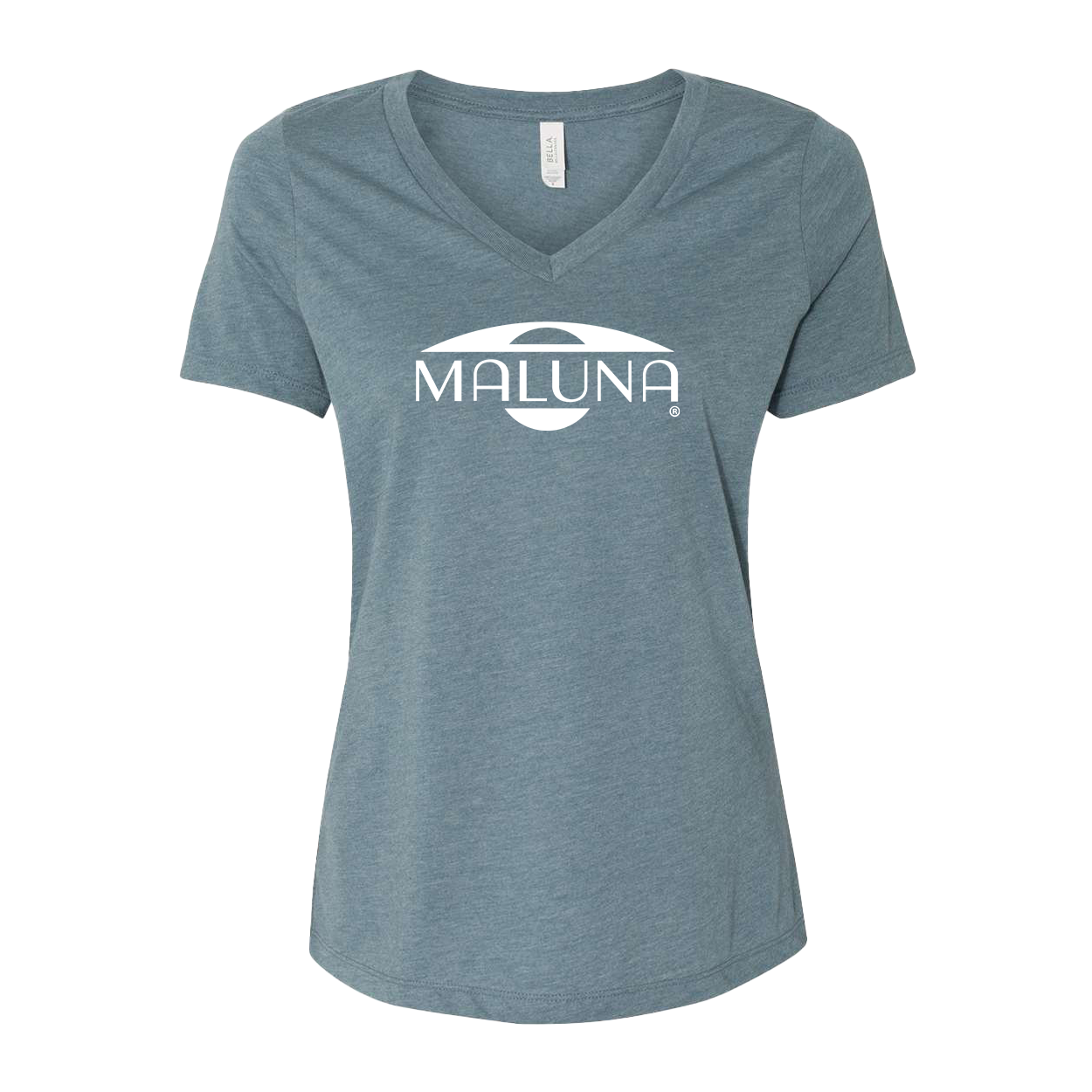Maluna Women's Relaxed V-Neck Shirt