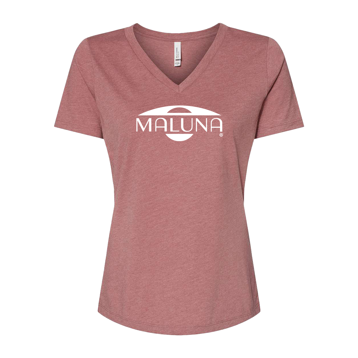 Maluna Women's Relaxed V-Neck Shirt
